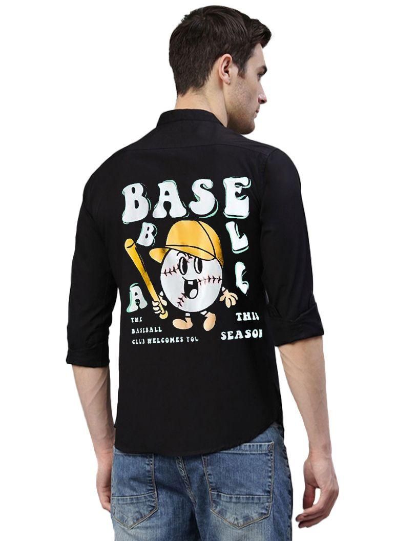 Men's Base Ball Henley Collar - Shirt